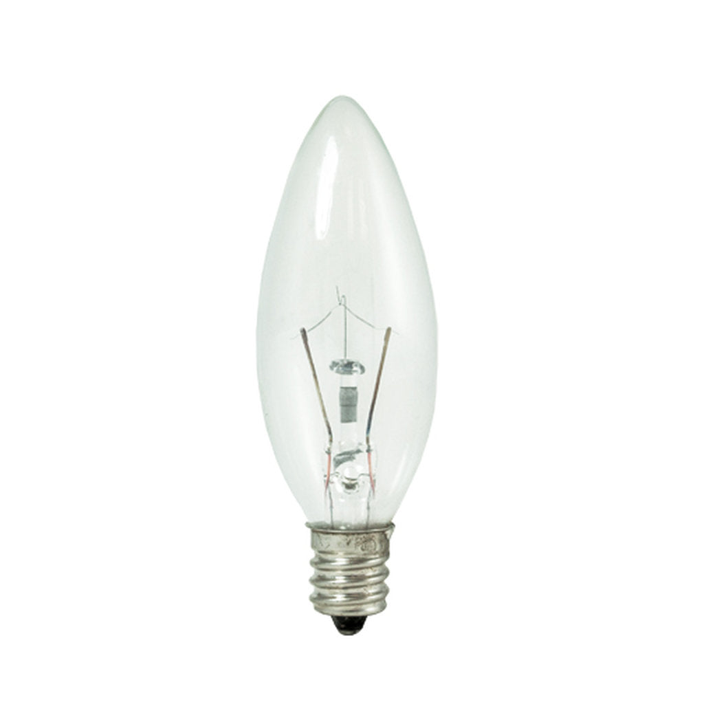 Bulbrite 861254 (460015) 15W B8 Warm White Halogen Light Bulb