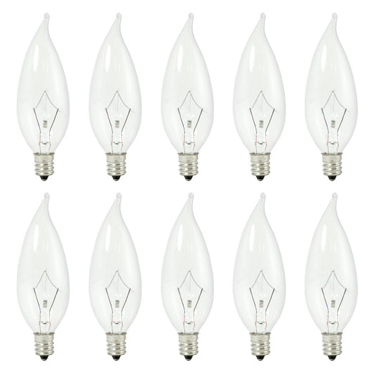 Bulbrite 861109 (460360) 60W CA10 Warm White Halogen Light Bulb