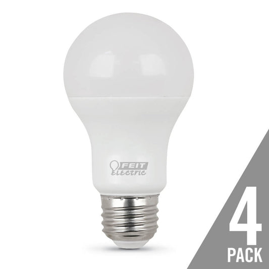 Feit Electric A450/827/10KLED/4 6W A19 White LED Light Bulb