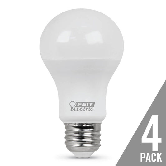 Feit Electric A800/827/10KLED/4 9W A19 White LED Light Bulb