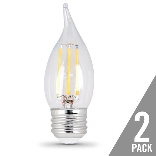 Feit Electric BPEFC60/827/LED/2 5.5W CA11 LED Light Bulb