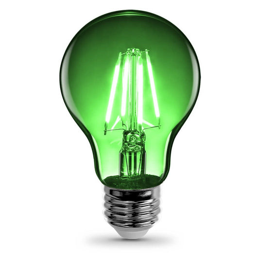 Feit Electric A19/TG/LED 4.5W A19 Green LED Light Bulb
