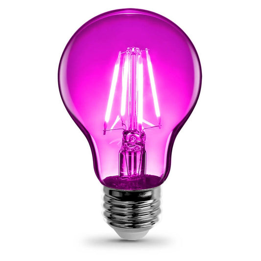 Feit Electric A19/TPK/LED 4.5W A19 Pink LED Light Bulb
