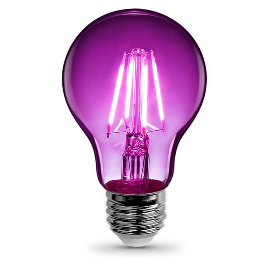 Feit Electric A19/TP/LED 4.5W A19 Purple LED Light Bulb