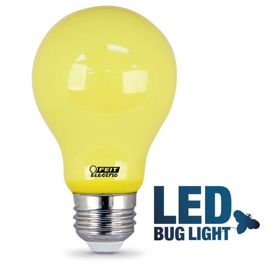 Feit Electric A19/BUG/LED 5W A19 Yellow LED Light Bulb