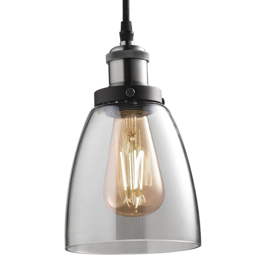Feit Electric PN6CG/NK/ST19LED Fixture LED Vintage Pendant 5.7" Shade