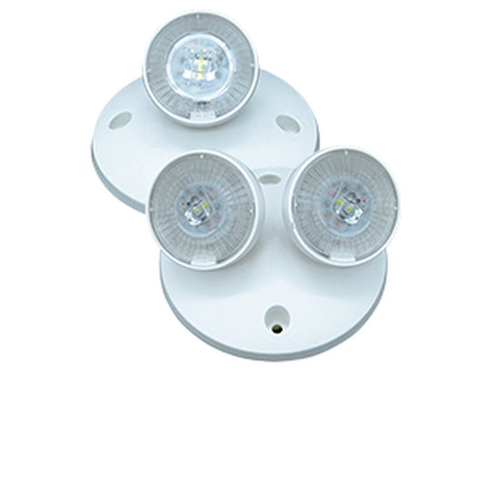 2RL52-WH LED Fixture Fully Adjustable Thermoplastic Double Remote Lamp