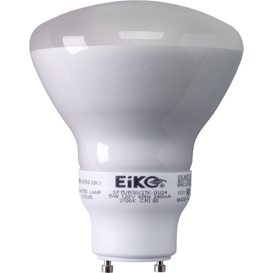 Eiko 07733 15W R30 CFL Light Bulb