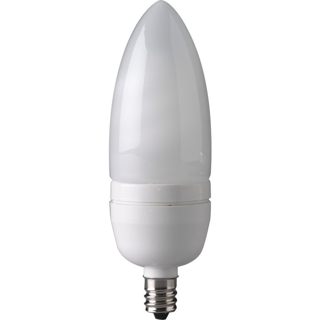 Eiko 06449 7W B10 CFL Light Bulb
