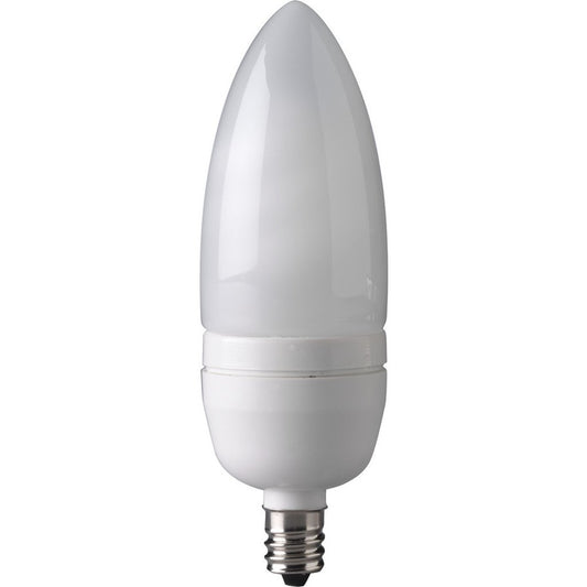Eiko 06449 7W B10 CFL Light Bulb