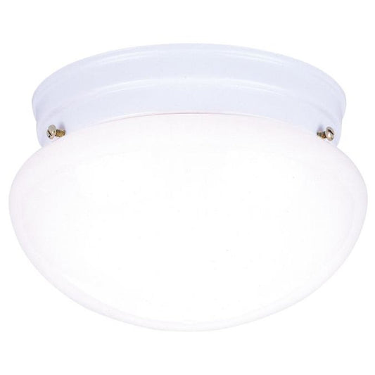 Westinghouse 6661148 Close-to-ceiling Fixture 2LT 8.75" FLUSH WH W/WH