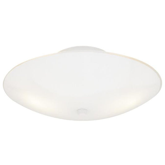 Westinghouse 6624248 Close-to-ceiling Fixture 2LT 13" SEMI-FL WH W/WH