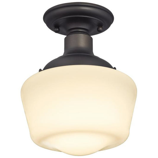Westinghouse 6342291 Close-to-ceiling Fixture 1Lt Semi-Flush ORB w/Wh