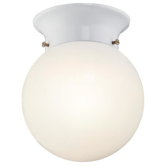 Westinghouse 6107091 Close-to-ceiling Fixture 8W 5.83" Dia Dim LED