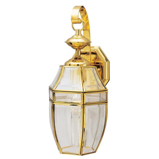 Westinghouse 6697000 Wall Pack Fixture 1Lt Wall Ltn PB w/Clr Cuv Bev