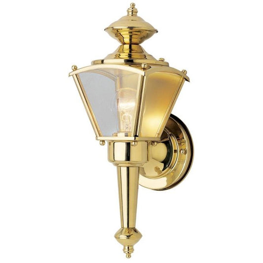 Westinghouse 6696491 Wall Pack Fixture WEST PB 1LT COACH LTN CLR GLS