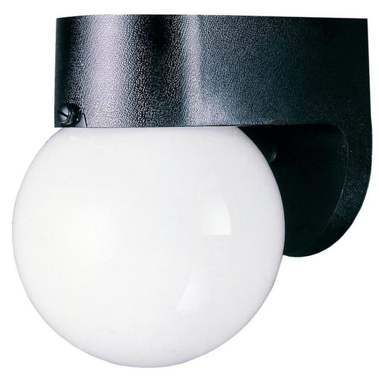 Westinghouse 6680391 Wall Pack Fixture WEST 1LT WL LTN BLK POLY W/WHT