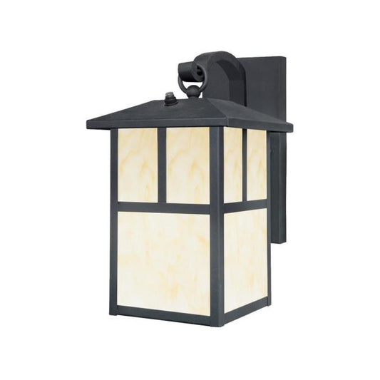 Westinghouse 6482991 Wall Pack Fixture 1Lt Wall Ltn Txt Blk Honey Art