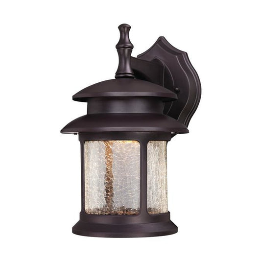 Westinghouse 6400491 Wall Pack Fixture 9W LED Wall Ltn ORB w/Crackle