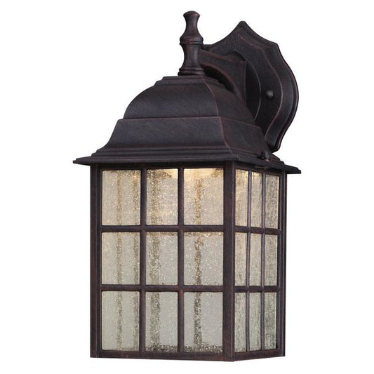Westinghouse 6400091 Wall Pack Fixture 9W LED Wall Wthrd Patina Seed