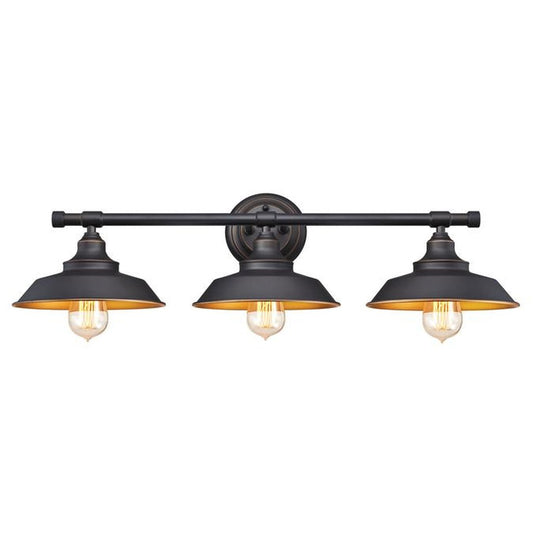Westinghouse 634491448 Sconce Fixture 3Lt Wall ORB (MetBrnze Interior)