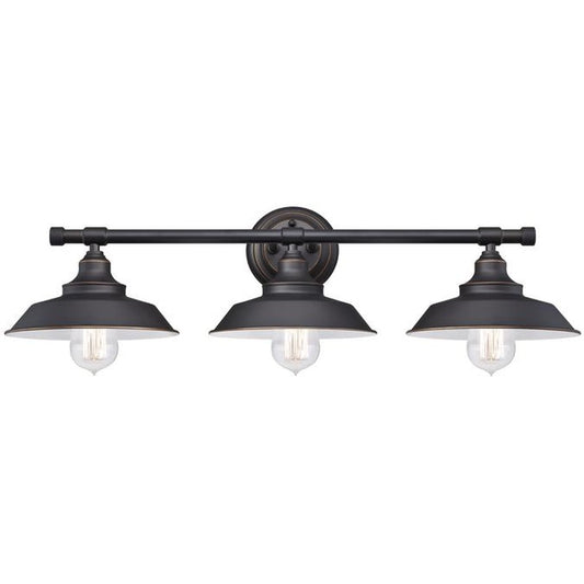 Westinghouse 6343491 Sconce Fixture 3Lt Wall ORB w/Highlights