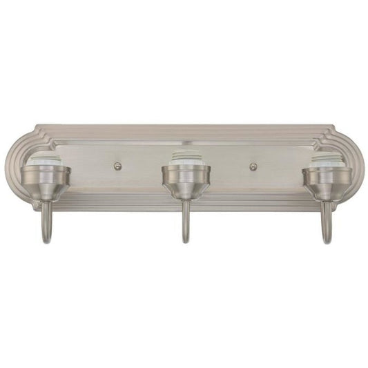 Westinghouse 6300891 Sconce Fixture 3 Light Wall Brushed Nickel