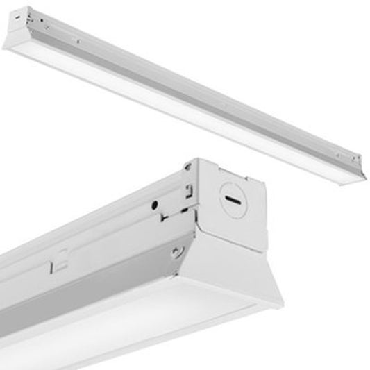 ZL1F L48 30W LED Fixture ZL Series Strip Light with Wide Flat Lens