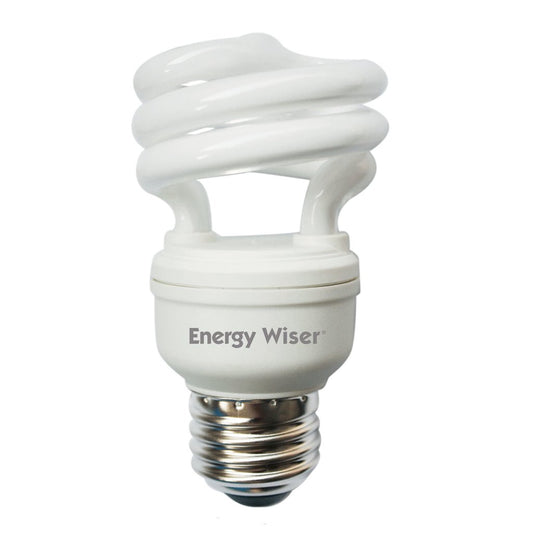 Bulbrite 861504 9W T2 Coil Warm White CFL Light Bulb