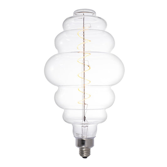 2 pack - Bulbrite 776304 4W Amber LED Light Bulb