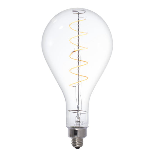 2 pack - Bulbrite 776300 4W Amber LED Light Bulb