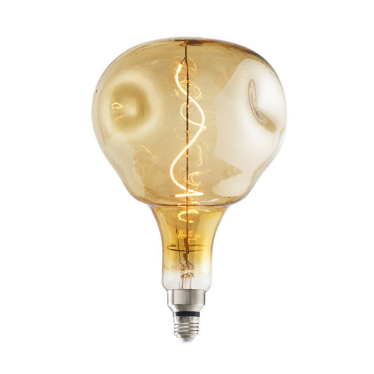 2 pack - Bulbrite 776319 4W Amber LED Light Bulb
