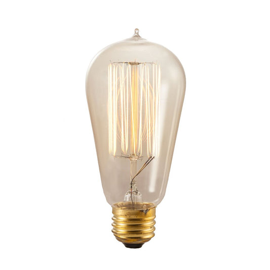 Bulbrite 861231 (136019) 60W ST18 Amber Incandescent Light Bulb
