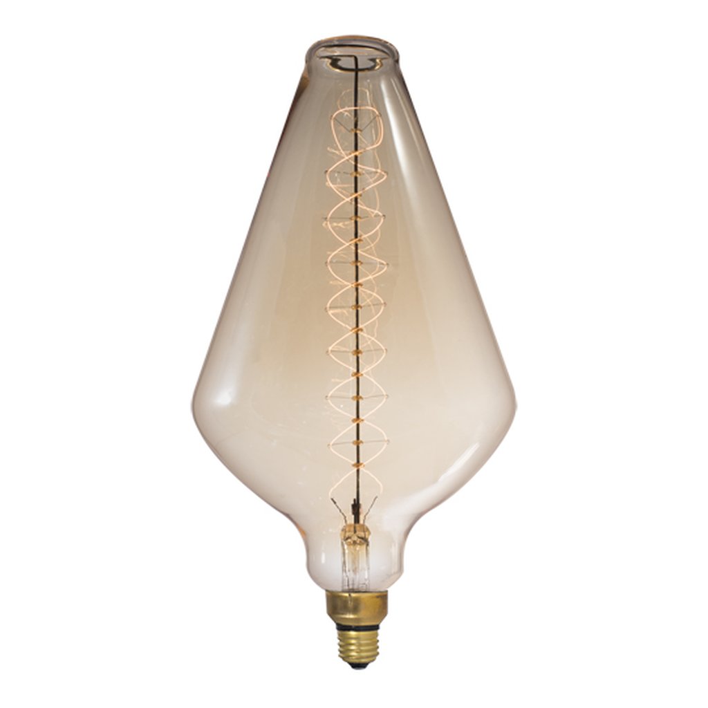 Bulbrite 137701 60W Amber Incandescent Light Bulb