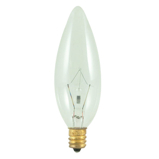 Bulbrite 861140 (490025) 25W B10 Warm White Incandescent Light Bulb