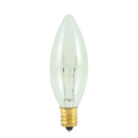 Bulbrite 861251 (490140) 40W B8 Warm White Incandescent Light Bulb
