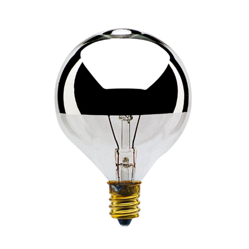 Bulbrite 861159 (712314) 40W G16.5 Warm White Incandescent Light Bulb