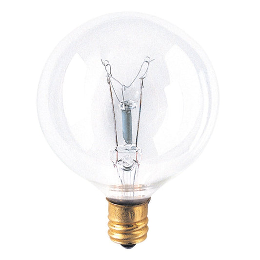40 pack - Bulbrite 861135 (311060) 60W G16.5 Warm White Incandescent