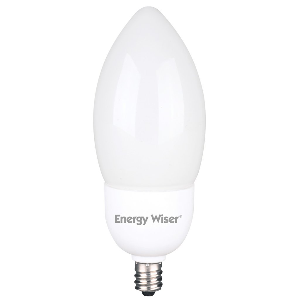 Bulbrite 860427 (513009) 7W B11 Warm White CFL Light Bulb