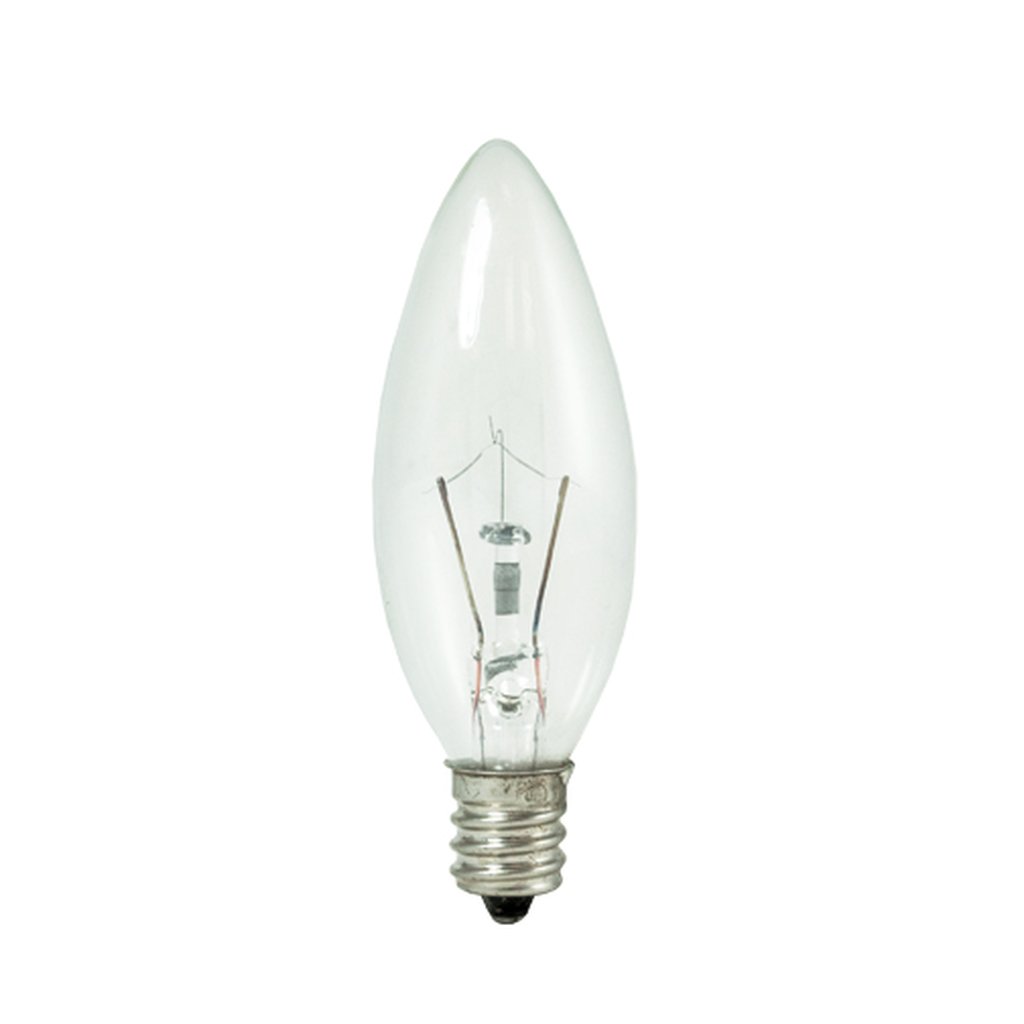 Bulbrite 861143 (460020) 25W B8 Warm White Halogen Light Bulb