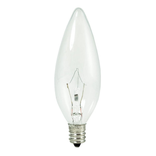 Bulbrite 861144 (460025) 25W B10 Warm White Halogen Light Bulb