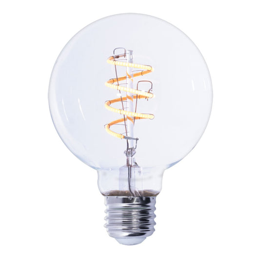 Bulbrite 861403 (776512) 4W G25 Amber LED Light Bulb