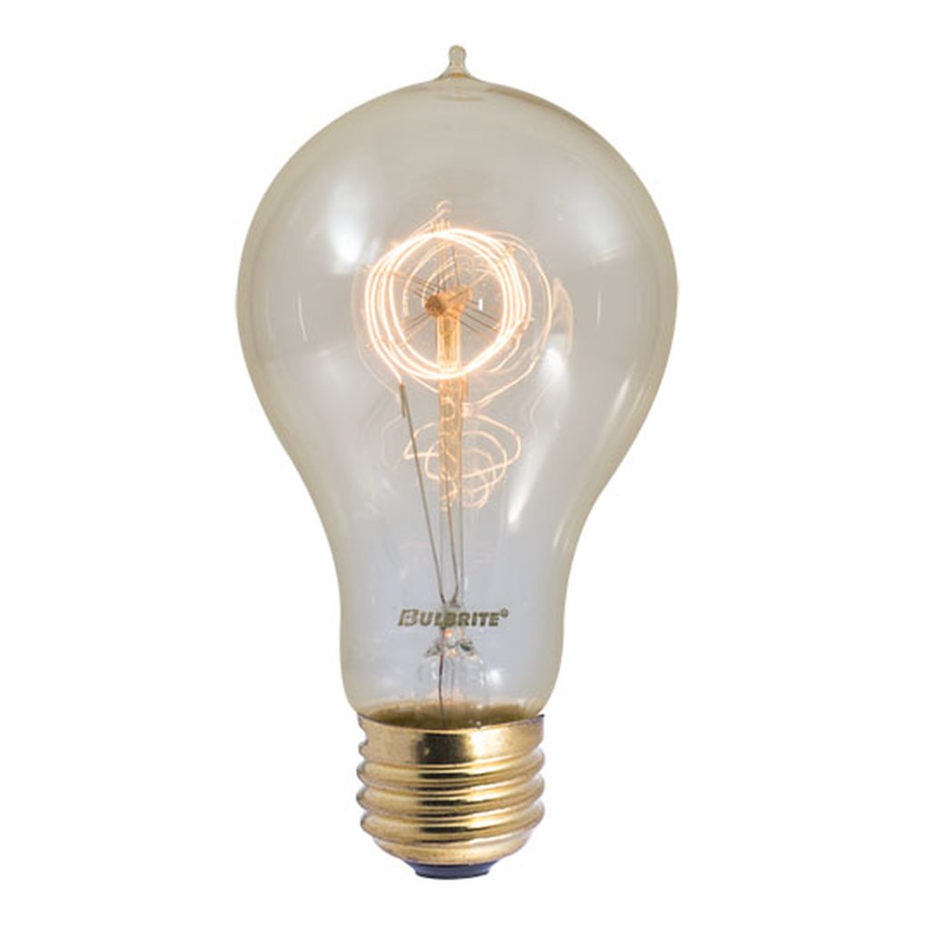 Bulbrite 861374 (132530) 25W A21 Amber Incandescent Light Bulb