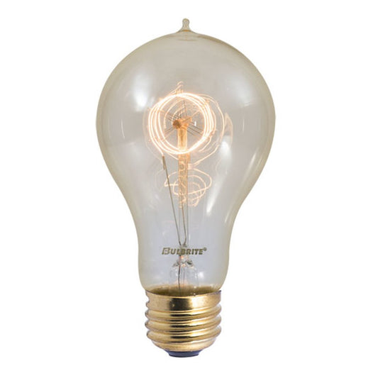 4 pack - Bulbrite 861374 (132530) 25W A21 Amber Incandescent