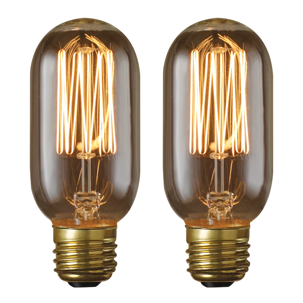 Bulbrite 861381 (134015) 40W T14 Amber Incandescent Light Bulb