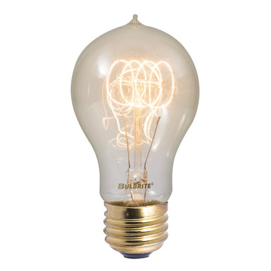 4 pack - Bulbrite 861167 (136020) 60W A19 Amber Incandescent