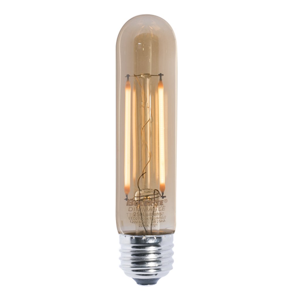 Bulbrite 861359 (776908) 3W T9 Amber LED Light Bulb