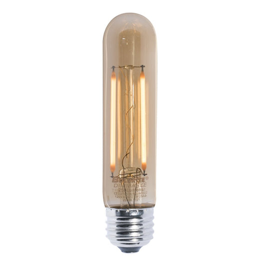Bulbrite 861359 (776908) 3W T9 Amber LED Light Bulb
