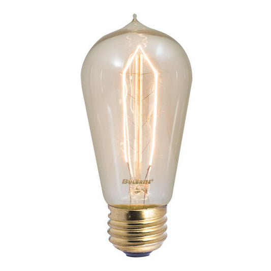 Bulbrite 861376 (134018) 40W ST18 Amber Incandescent Light Bulb