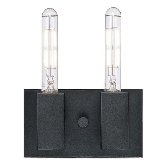 Westinghouse 6350600 Sconce Fixture 2Lt Wall Iron w/Lamps